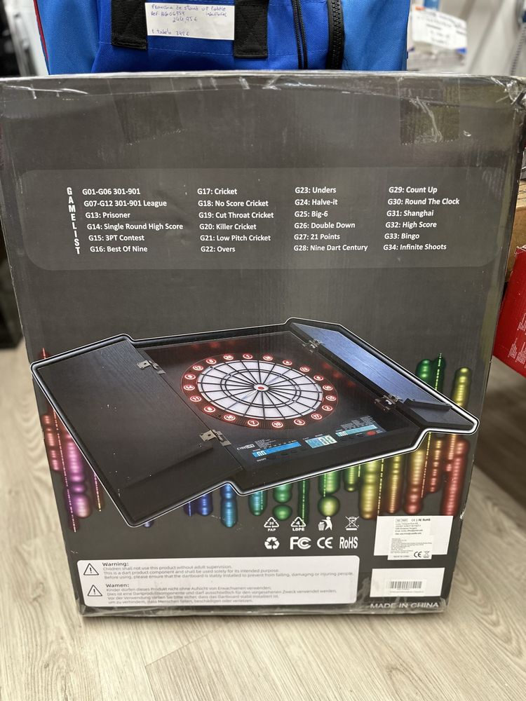 Jogo automatico de setas com cabine