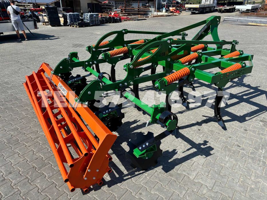 EURO-MASZ Agregat podorywkowo-orkowy 2,4/3m bezorkowiec-ŚCIERNISKOWIEC