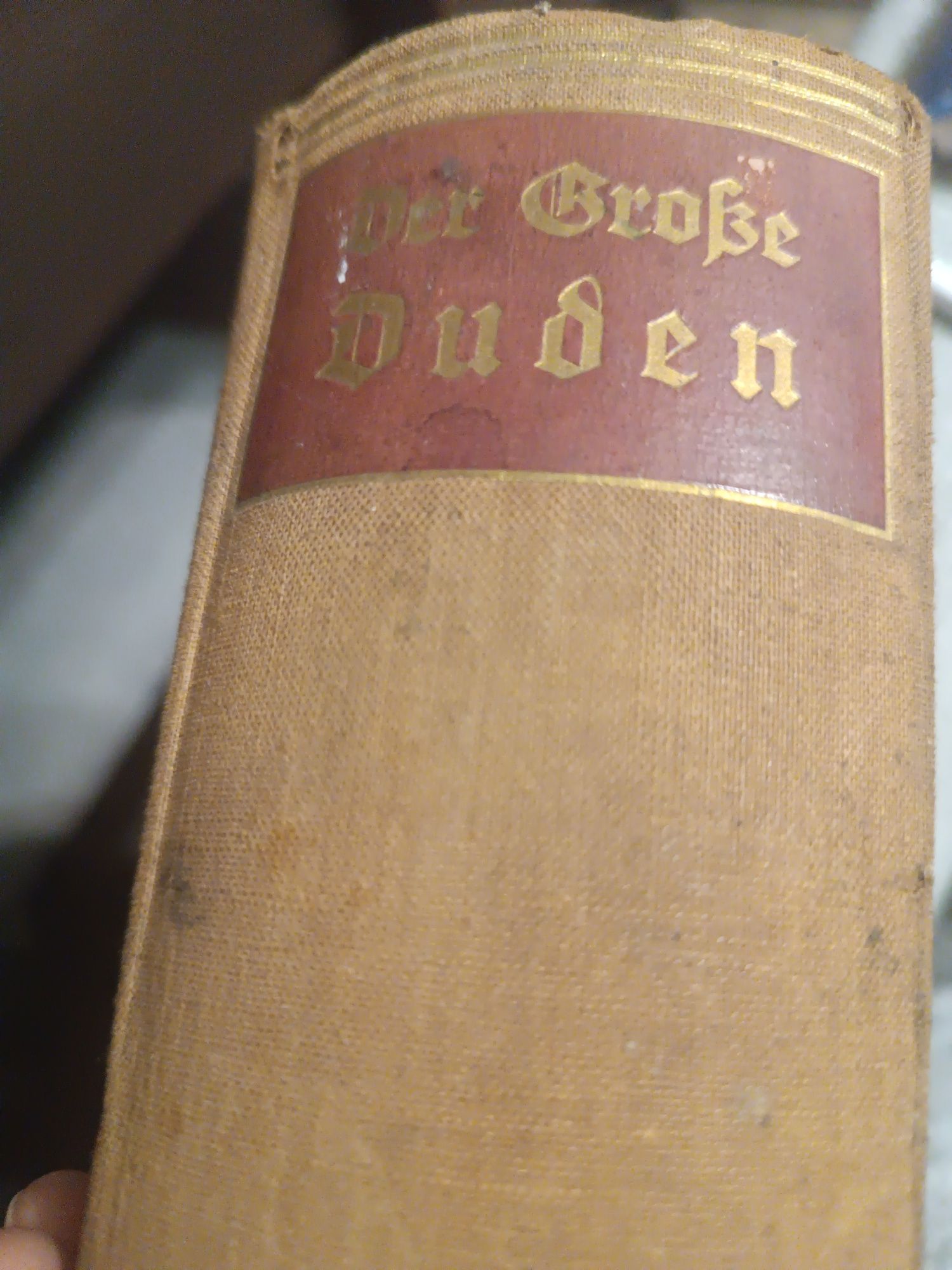 Der grose duden - książka 1934