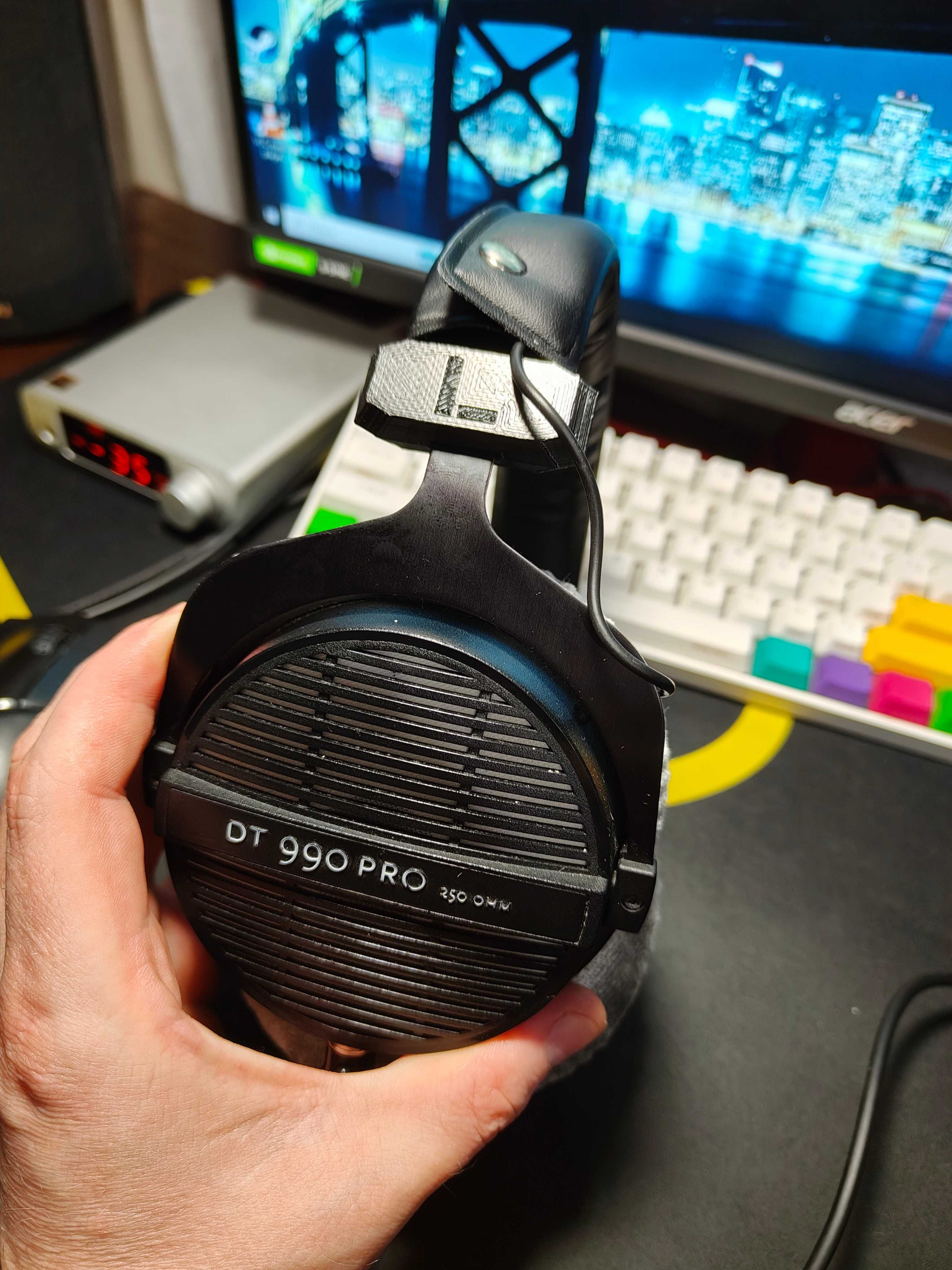 Слайдер пластик Beyerdynamic DT 770, DT 880, DT 990 Pro