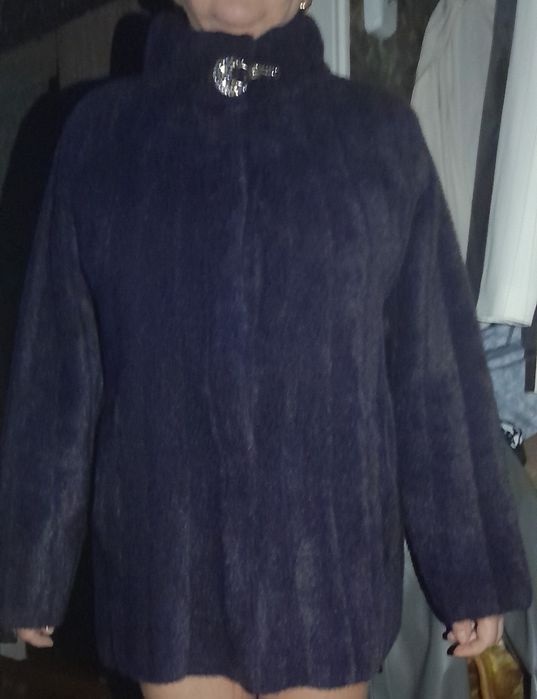 Альпака баклажан.