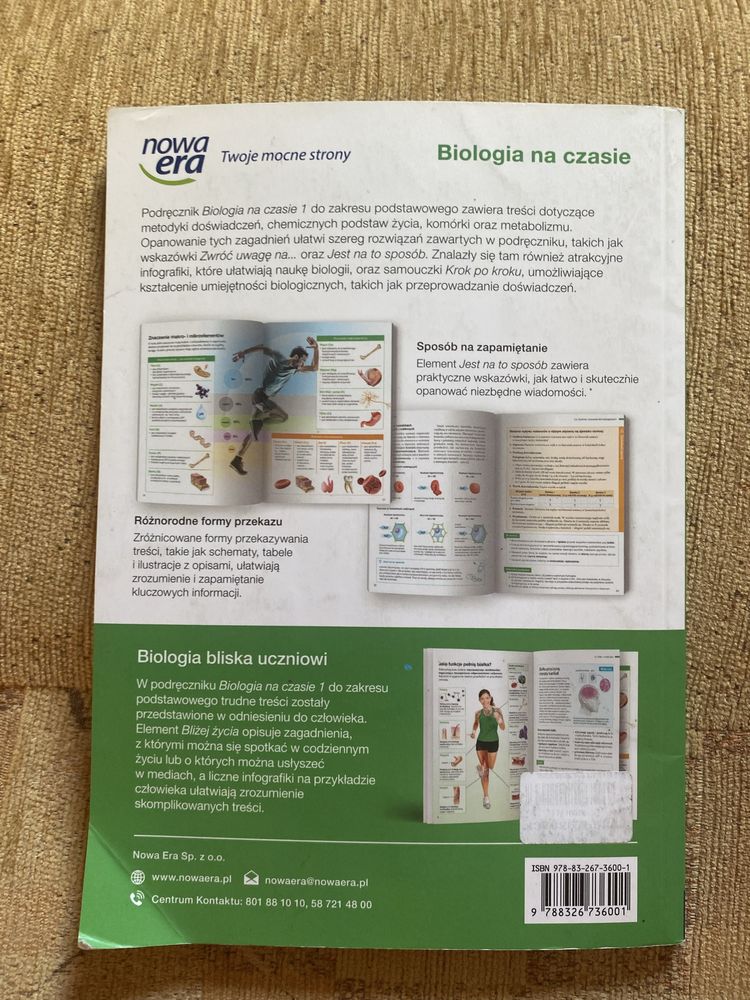 Biologia na czasie 1 klasa