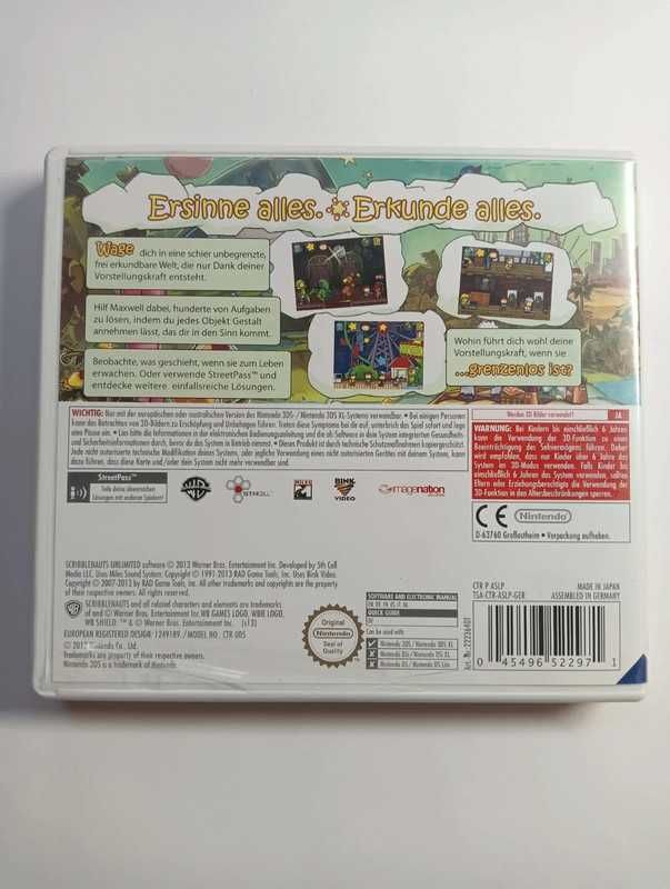 Scribblenauts Unlimited - Nintendo DS, NDS