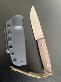 Нож охотничий ручной работы сталь n690