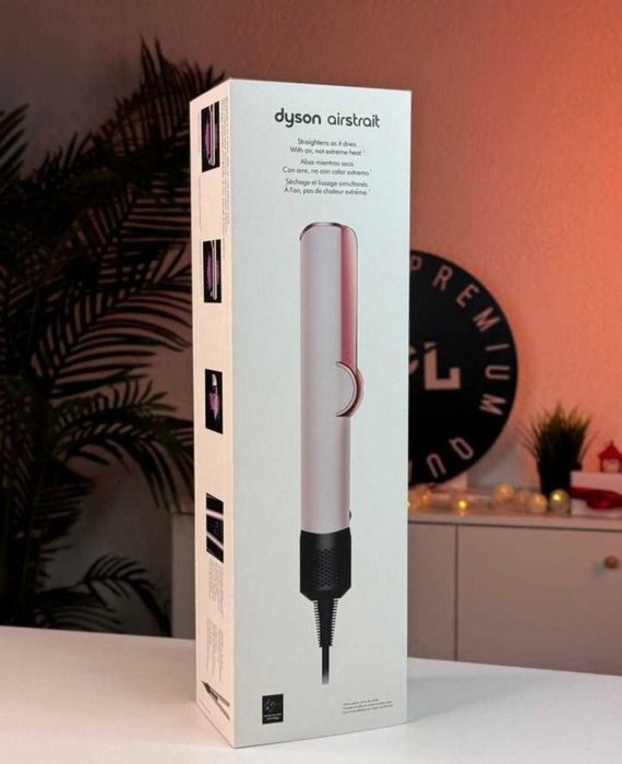 Знижка‼️ Випрямляч Утюжок Dyson HT01 Airstrait Ceramic Pink/Rose Gold