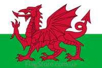 Уэльский флаг Уэльса, уельський прапор Уельсу, Flag of Wales 150*90 см