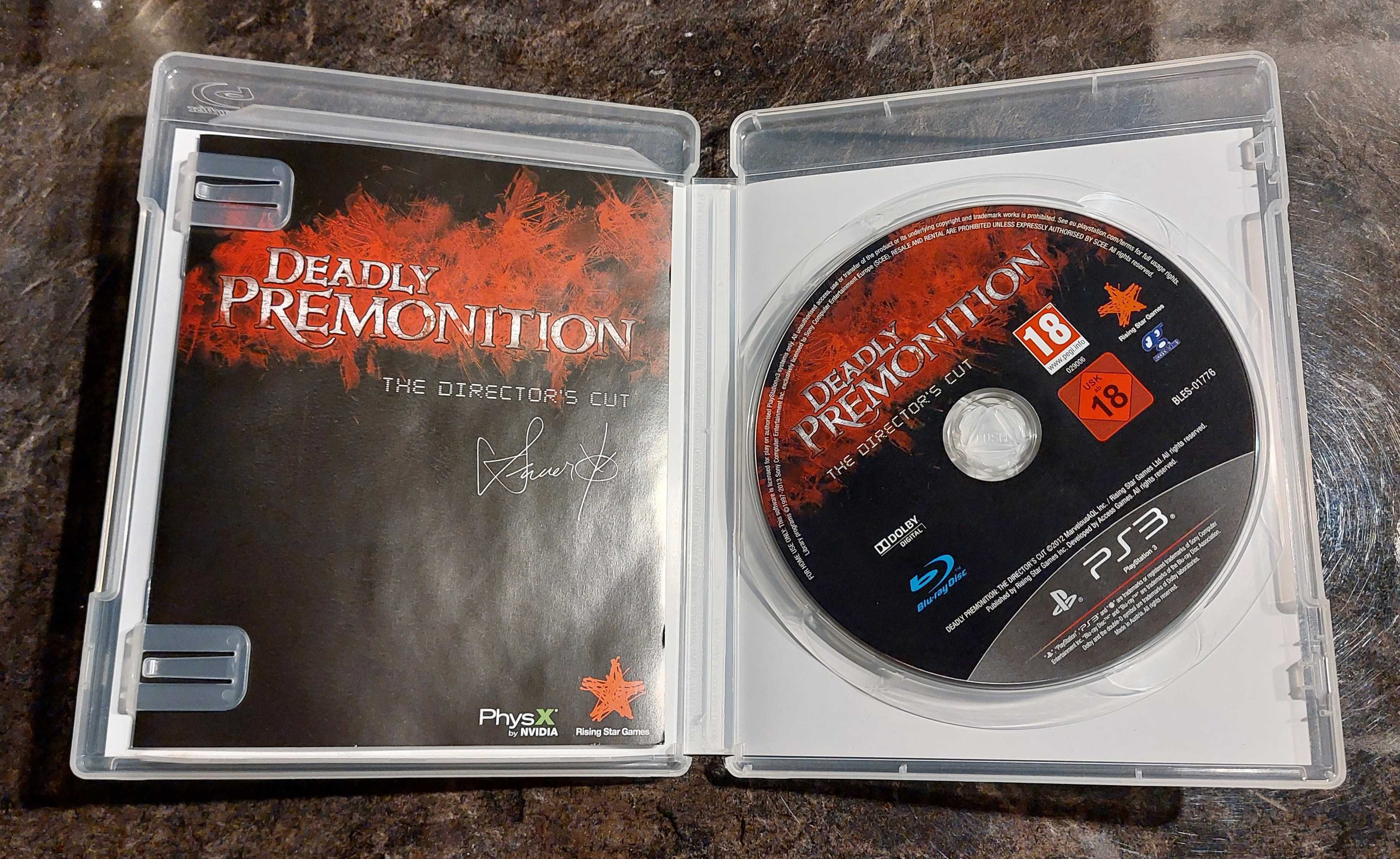 Deadly Premonition PS3 - wersja angielska, AAA