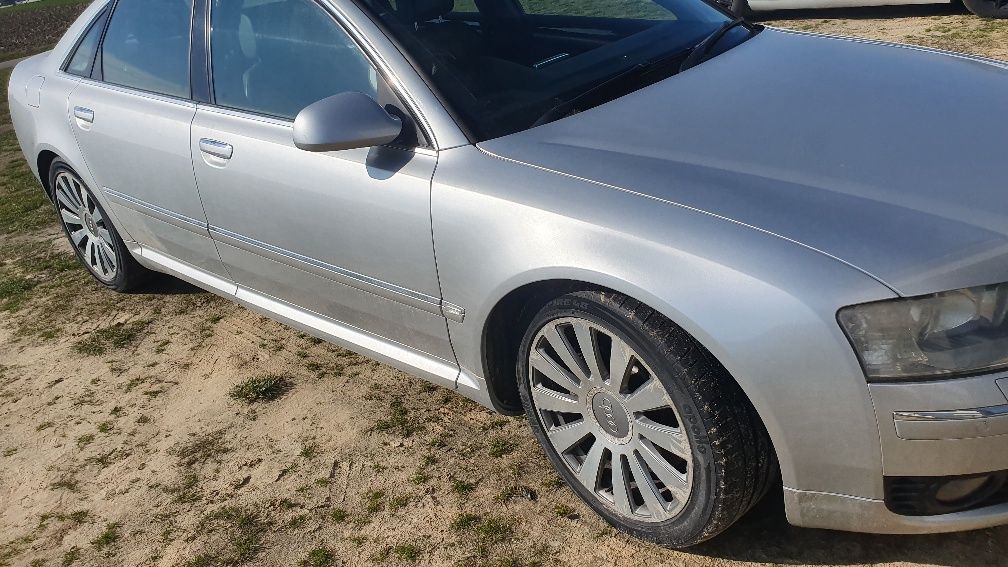 Audi A8 d3 4.2 BVN Kolor LY7W Uszczelka Zderzak Błotnik Maska Drzwi