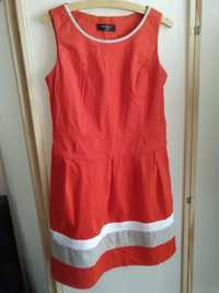 Czerwona letnia sukienka rozmiar 38