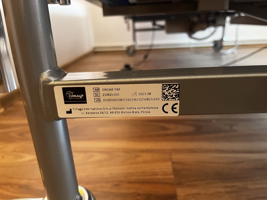Łóżko rehabilitacyjne sterowane elektrycznie - DREAM-TIM