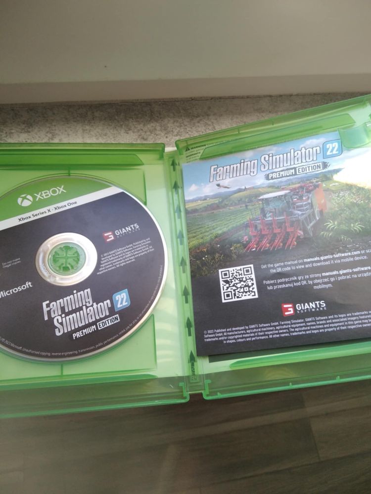 Farming Simulator 22 Premium Edition na konsole Xbox series S NOWA