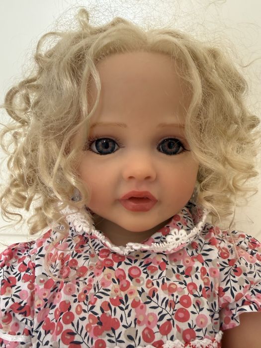 Силіконова (вінілова) лялька реборн Лілі. 55 см.