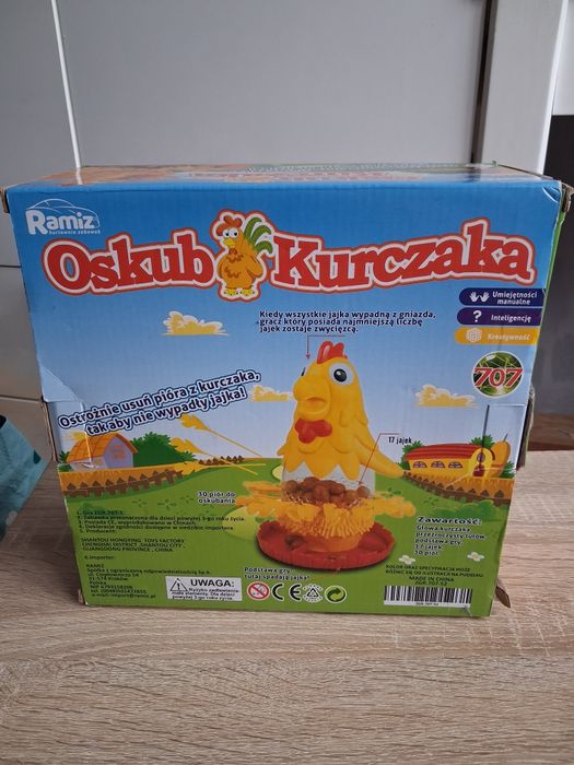 Oskub Kurczaka gra zręcznościowa