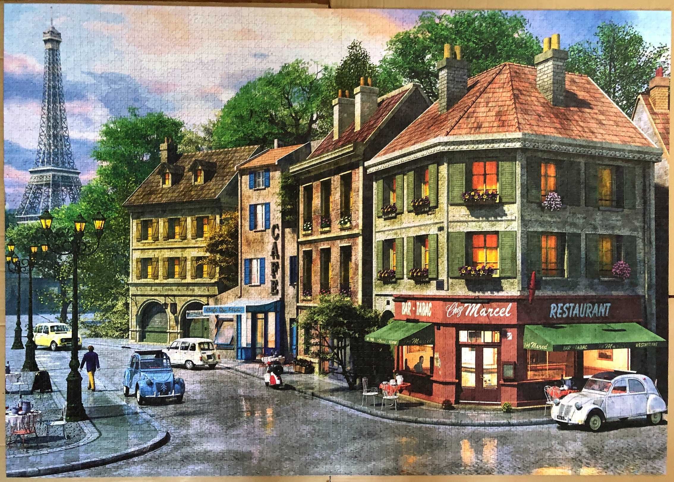 Puzzle Trefl, Uliczka Paryża, 6000 elementów