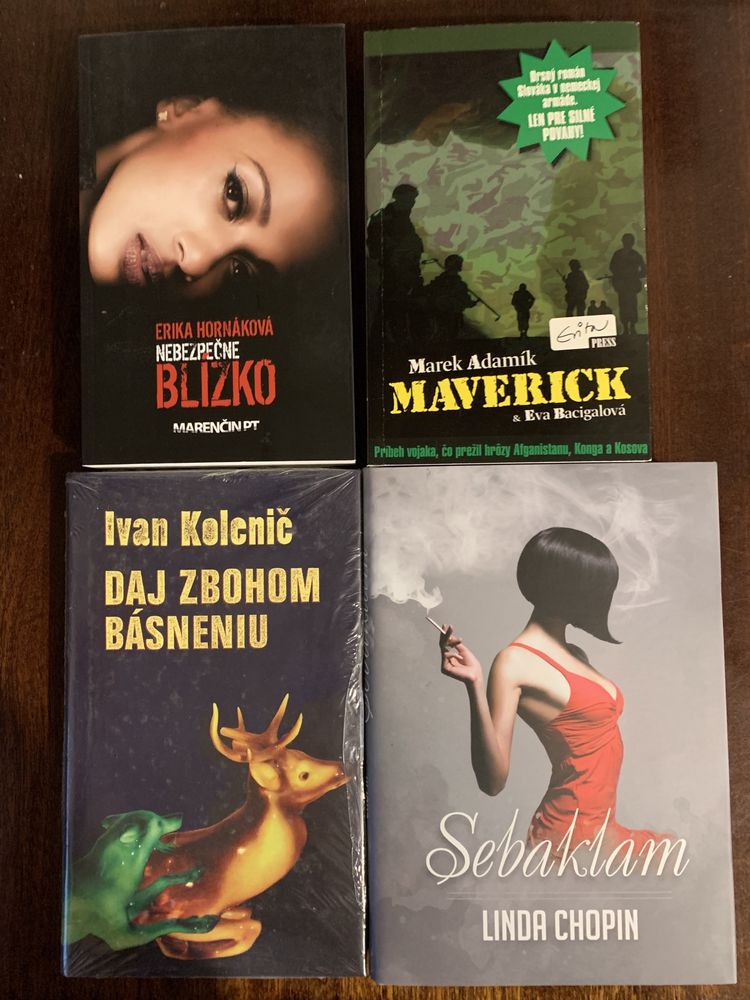 Современные книги на словацком языке