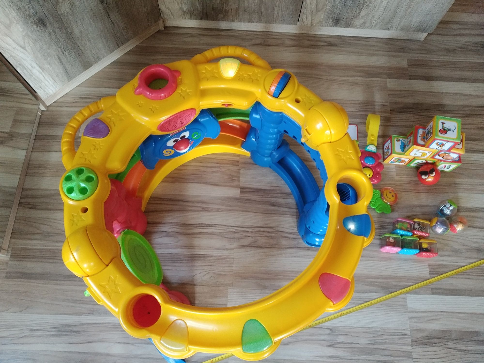 Fisher Price Kojec Plac Zabaw Zjeżdżalnia Interaktywna Zabawki