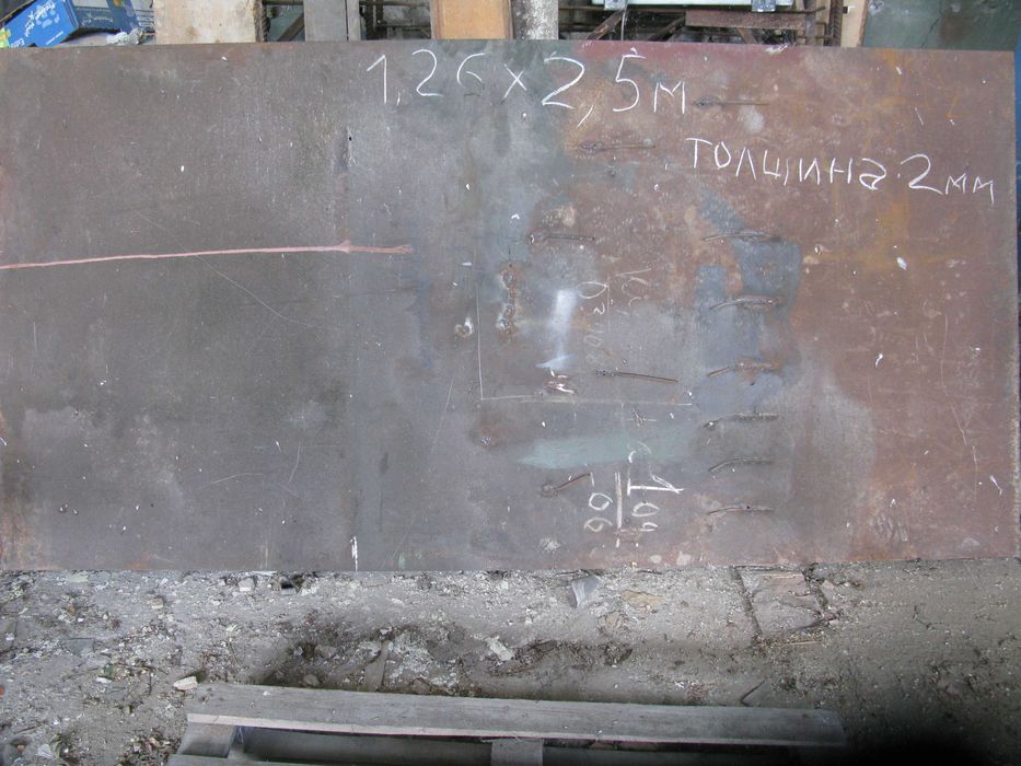 панель металева 1.26 -2.5 м і 28 ма арматура бу