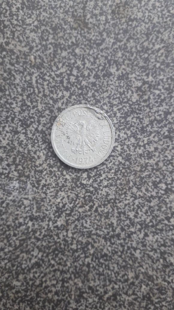 Monety z okresu PRL-u 10 gr 1949 i 1974 bzm