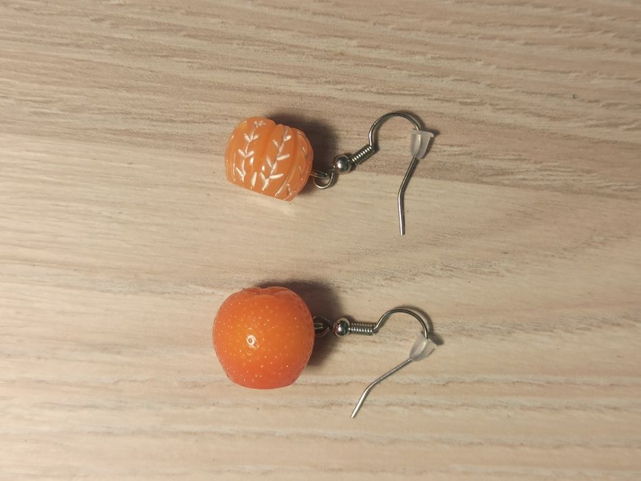 Kolczyki pomarańcze