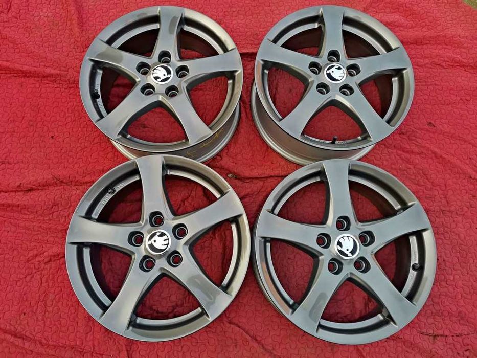 ALUFELGI 16' SKODA OCTAVIA Superb Yeti Karoq - ET48 - 5x112 - j.NOWE