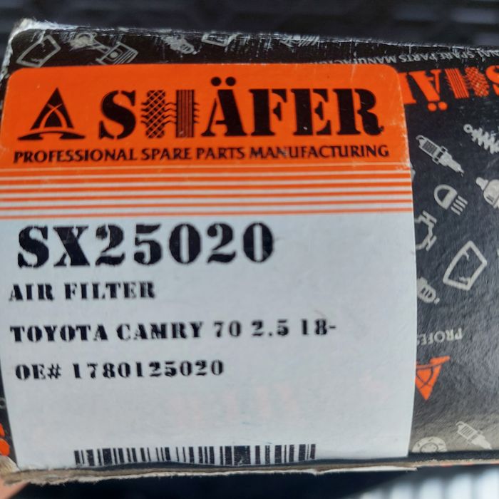 Shafer SX25020 повітряний філтр Тойота рав4 2019 року