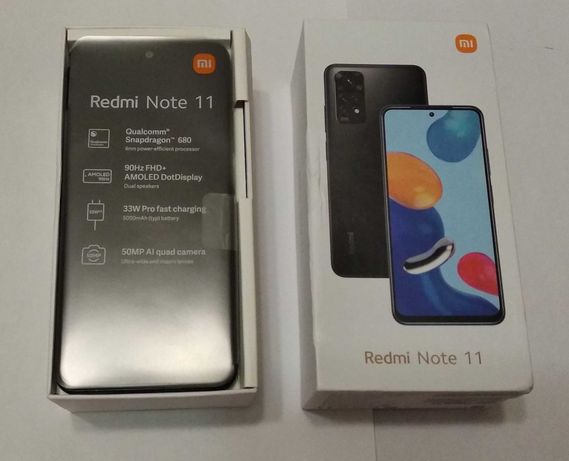Телефон (смартфон) Xiaomi Redmi Note 11, 6/128 ГБ серый