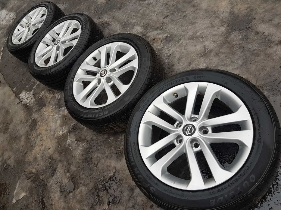 NISSAN JUKE F15 Oryginalne Felgi 17" z oponami Wysyłka