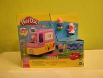 Ciastolina Play-Doh Peppa auto z lodami