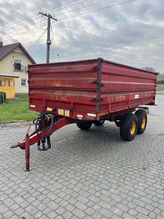 Przyczepa rolnicza TIM 7.5 T