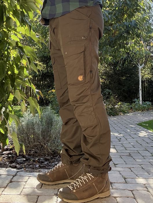 Spodnie trekkingowe Fjallraven Vidda Pro Ventilated - Dark Olive 52