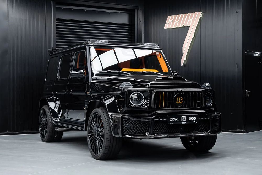 Mercedes-Benz Klasa G Indywidualne wnętrze - BRABUS G800 od ręki! Mercedes G63 AMG by 7PL