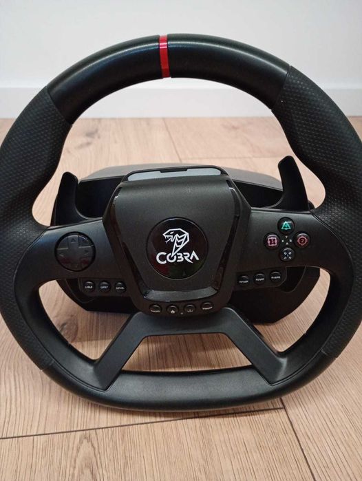 Kierownica Cobra GT987FF + shifter + pedały