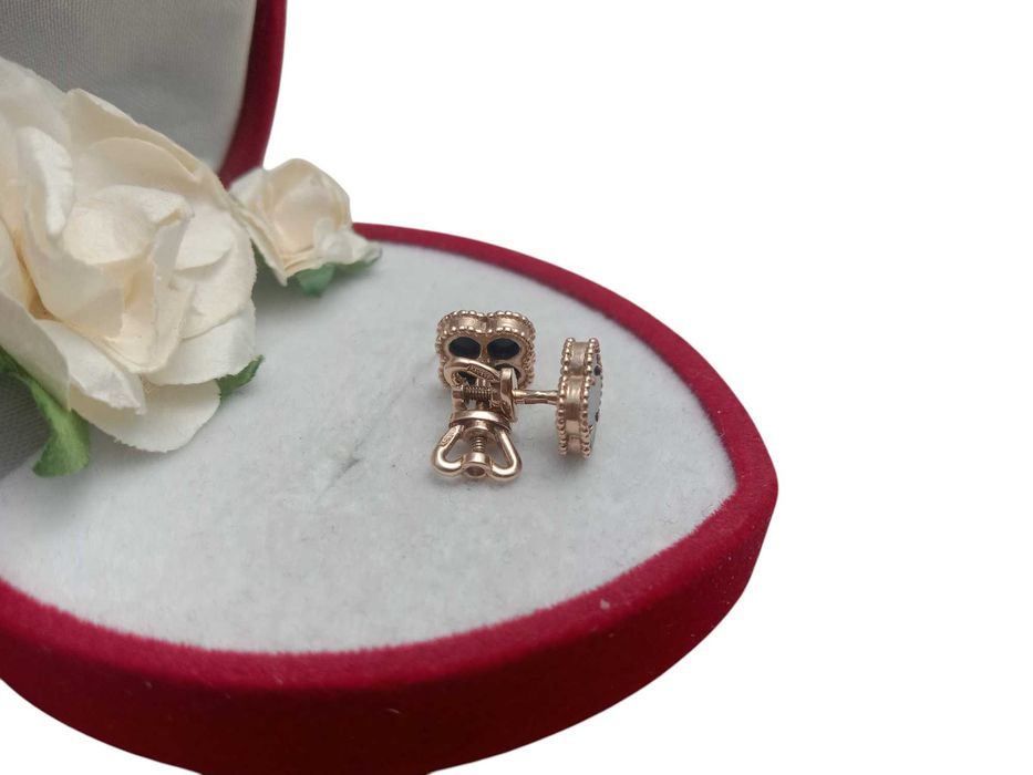 Wyrób jubilerski używany ZŁOTE KOLCZYKI  2,15 G 585