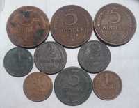 Продам монеты одним лотом 1924-го года.