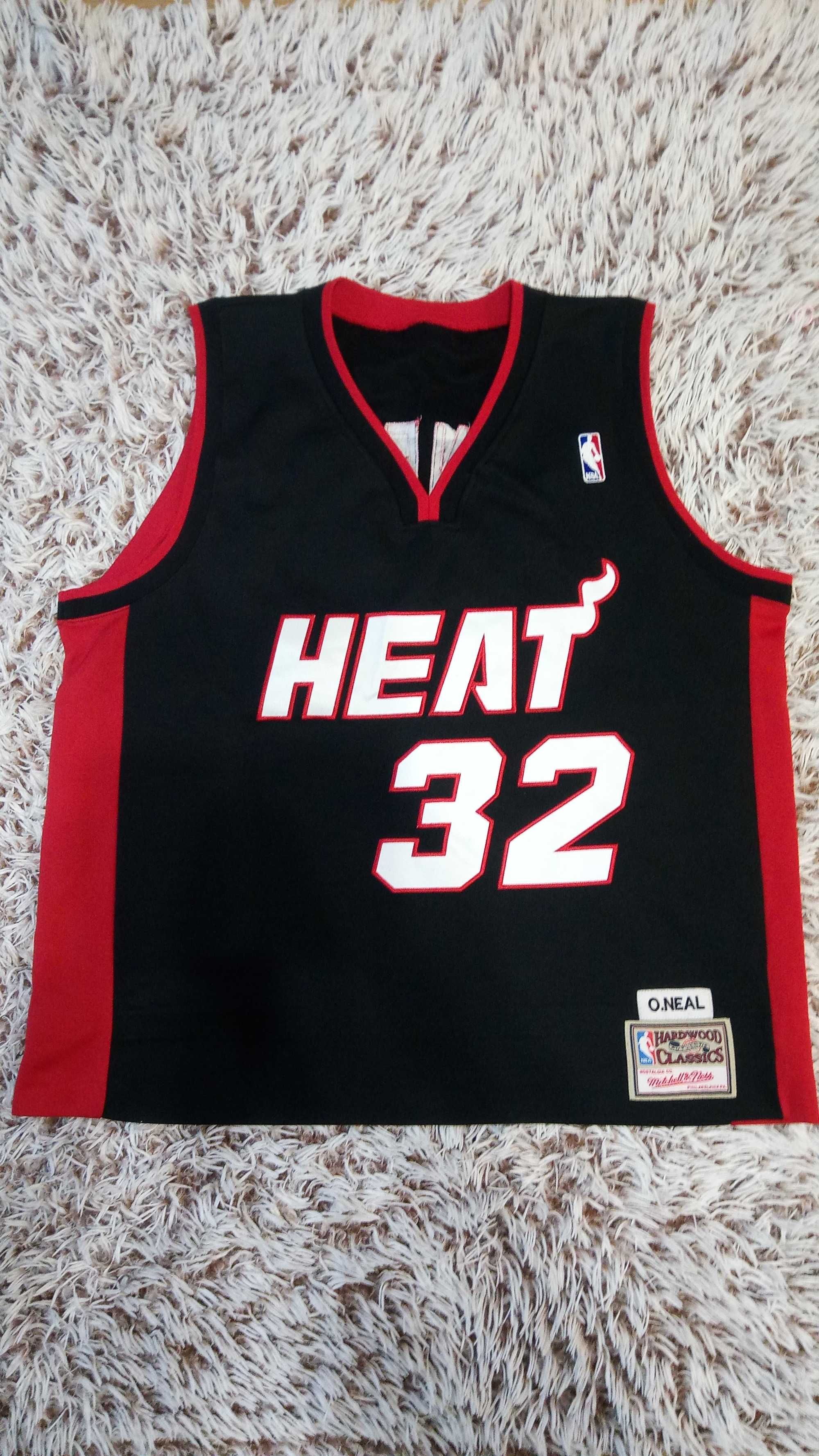 Koszulka Hardwood Classics #32 O'Neal Miami Heat