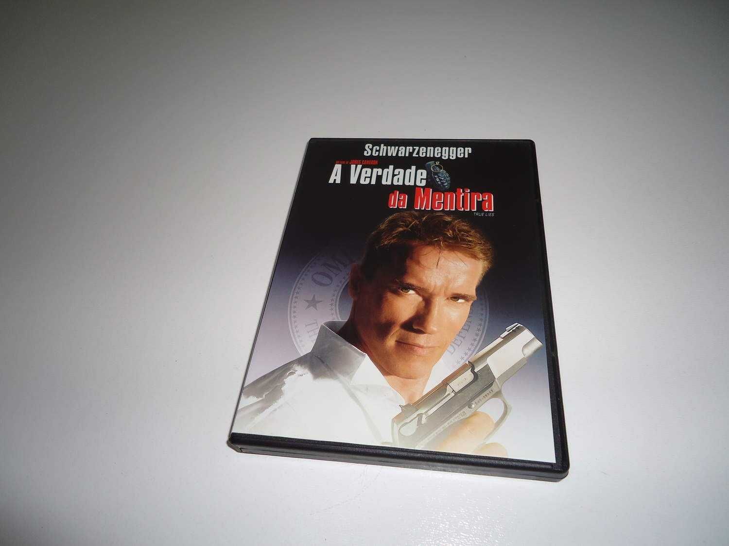 Dvd A VERDADE DA MENTIRA Filme de James Cameron Arnold Schwarzenegger