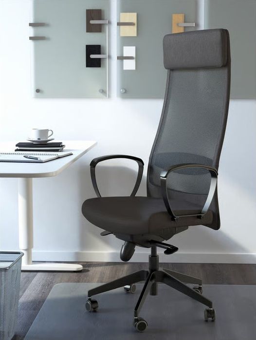 Fotel ergonomiczny krzesło biurowe Ikea Markus
