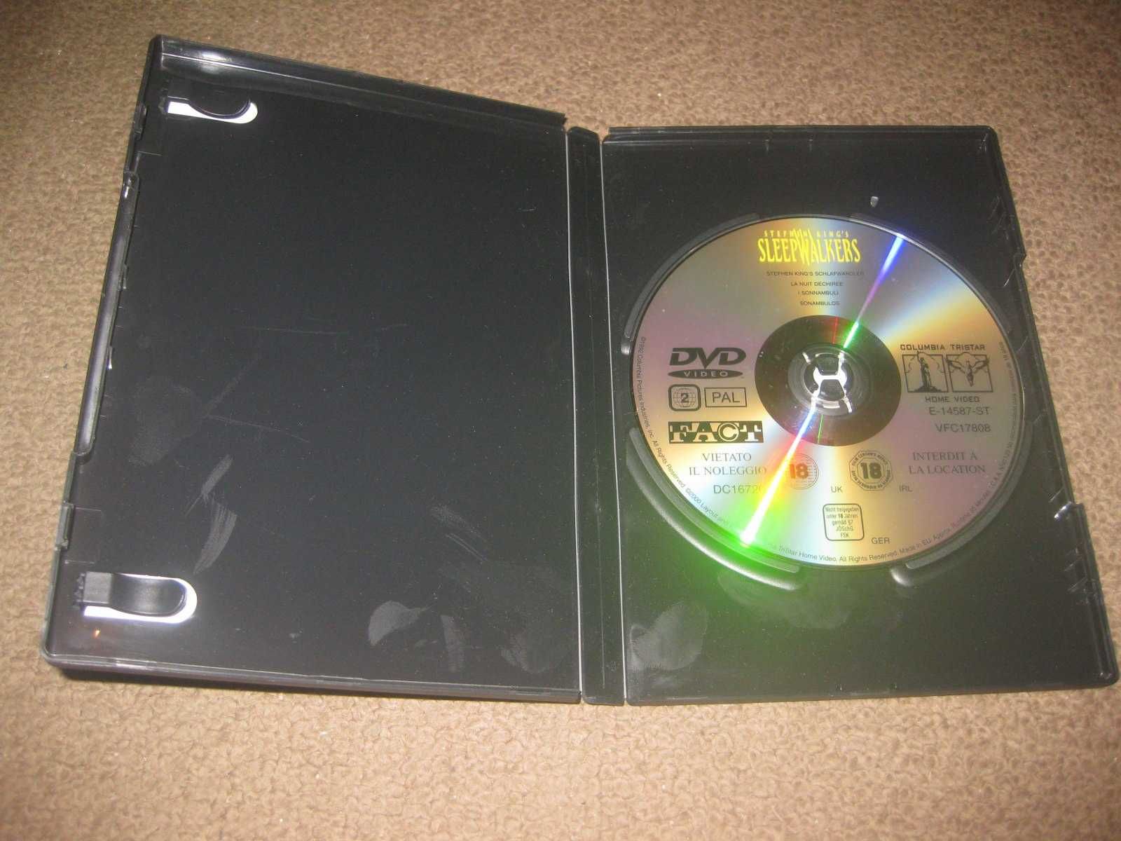 DVD "Os Sonâmbulos" com argumento de Stephen King/Raro!
