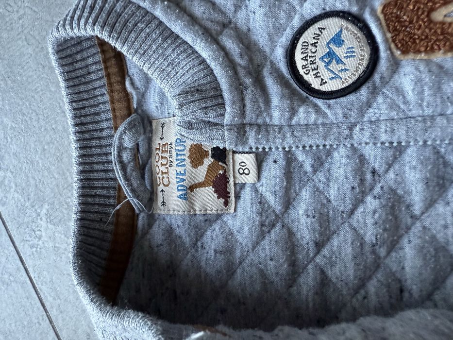 Bluza bejsbolówka rozmiar 80 cm