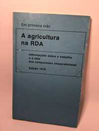 Livro A agricultura na RDA