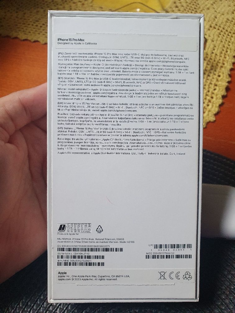 IPhone 15 Pro Max
