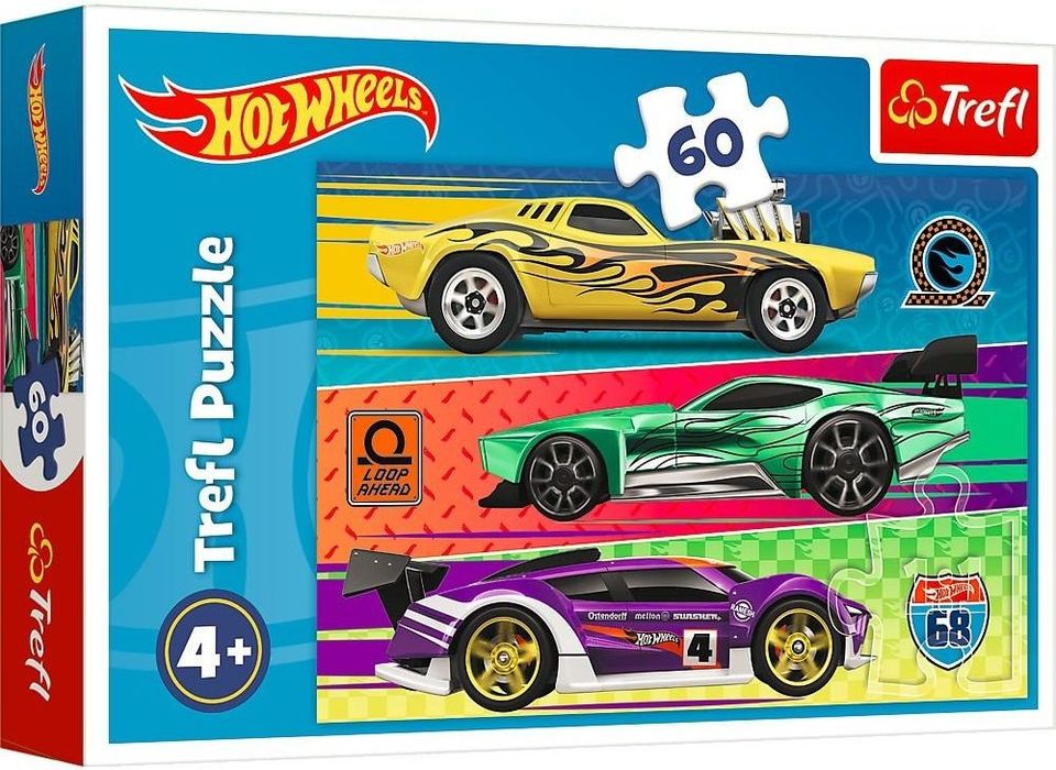 Puzzle Trefl Hot Wheels 60 el. Wyścig