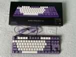 Klawiatura Dark Project KD87A Fioletowo-Biała G3MS Sapphire