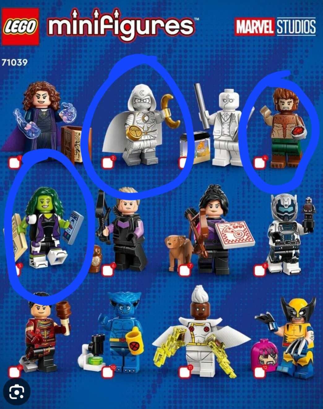 Sprzedam/Wymienię Lego Marvel Minifigures seria 2