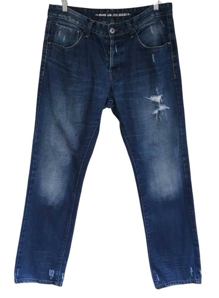 Chapter jeansy męskie długie spodnie Rozmiar 34/32 L premium granatowe