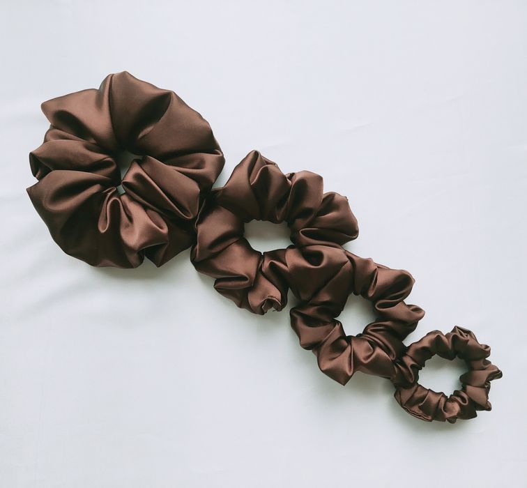 Scrunchie - gumki do włosów