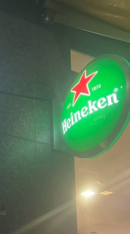 Luminoso Heineken