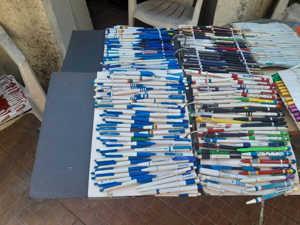 Canetas com patrocinio