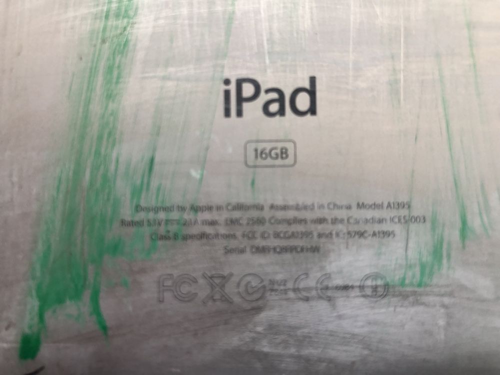 iPad modelo A1395