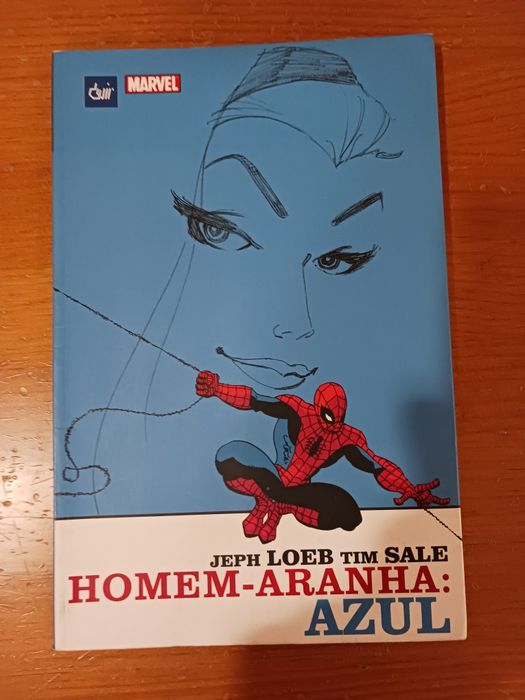 Homem aranha azul em português de Portugal